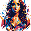 Anitta #1 in WPAP Pop Art by Vector Artnesia