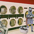 At the Laundromat with Boba Fett