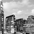 Austin Skyline Black and White Panoramic Photo by Paul Velgos