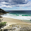 Australian Beach and Waves by Waterdancer