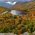 Autumn Over Franconia Notch by NorthEast Creativity