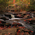 Beautiful Autumn Cascades by Dan Sproul