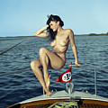 Bettie Page Colorized