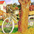 Bike with flowers