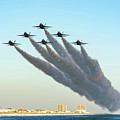 Blue Angels over Pensacola Beach, Florida