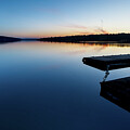 Blue Hour Dock on Lake Washington