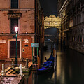 Bridge of Sighs at Night, Venice by Adrian Hendroff