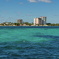 Cancun shoreline by Nova Rae
