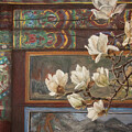 Cascading Magnolias, Bongeunsa Temple by Melissa Enderle