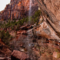 Cascading Water at Lower Emerald Pool