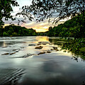 Chattahoochee River at Sunset