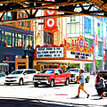 Chicago Theater Street Scene by Patrick Malon