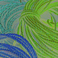 Colorful Entwined Nautical ropes by Bruce Block