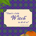 Dark Academia Halloween Quote by Snow Iris Studio