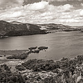 Derwentwater in monochrome Photograph by Francisco Ruiz Navas
