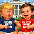 DJT Caricature #106A by Antonios Valamontes