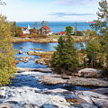 End of Summer in Eastern Quebec by St. Lawrence River