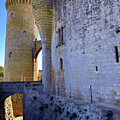 Fortress Walls and Circular Towers of Bellver Castle, Palma
