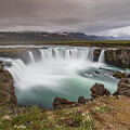 Godafoss From The Upper Tier, Iceland - Version 1 by Adrian Hendroff