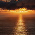 Golden Rays on the Pacific by Abigail Diane Photography