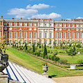 Hampton Court Palace and Privy Garden, London, England
