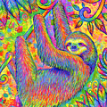 Hanging Around - Psychedelic Sloth