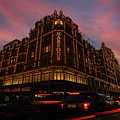 Harrods at sunset