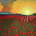 High Above A Crimson Field by Marlene Little