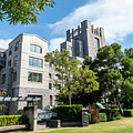 Historic Stone Castle Building at UBC by Tom Cochran
