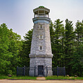 Historic Weston Observatory on Oak HIll in Manchester, New Hampshire, USA by Miroslav Liska