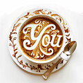 intricate_coffee_art_as_the_word_You_4 by Andre Petrov