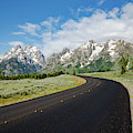 Leading into the Tetons by Crystal Wightman