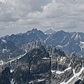 Majestic Snow-Capped Mountain Range Photograph by Robert Grac