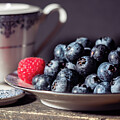 Breakfast, Kitchen, Blueberry, China, Sugar, Raspberry - Morning cuppa by Robert Niemeier