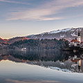 Morning Light at Lake Bled Panorama Photograph by Charnwood Photography Fine Art