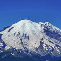 Mount Rainier Under a Blue Sky