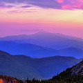 Mountains Pastel Photograph by Jeff Sinon