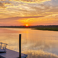 Ocean Isle Sunset by Donna Twiford