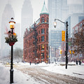 Old Toronto Snowfall by Dee Potter