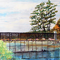 One of the Bridges of Regents Park London by Francisco Gutierrez