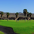 Panorama golf course in Tenerife island, Canary islands Photograph by Severija Kirilovaite