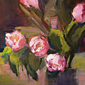 Pink Tulips by Radha Rao