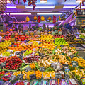 Remember the colors of Boqueria in Barsa