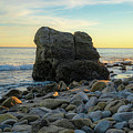 Rocky Beach in Malibu California by Matthew DeGrushe