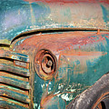 Rusty Blue Chevy Truck