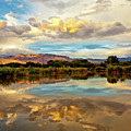 Sandia Mountains Reflection