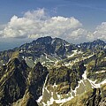 Scenic Mountain Range View