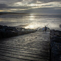 Silver Light Stroll at Lahinch Beach by Mark Callanan