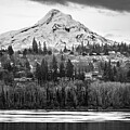 Snow-Capped Mount Hood Landscape by Alberto Audisio