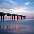 St Johns County Pier Sunrise by Joe Leone